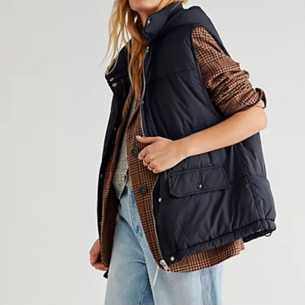 Free People Dreamers Puffa Vest S